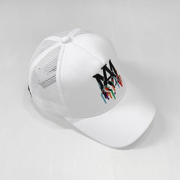 AMIRI White Cap with Vibrant Logo - Picture 3 of 6